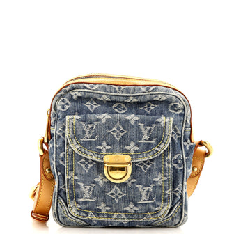 Louis Vuitton Camera Bag Monogram Denim