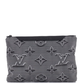 Louis Vuitton Reversible Pouch Limited Edition 2054 Monogram Textile