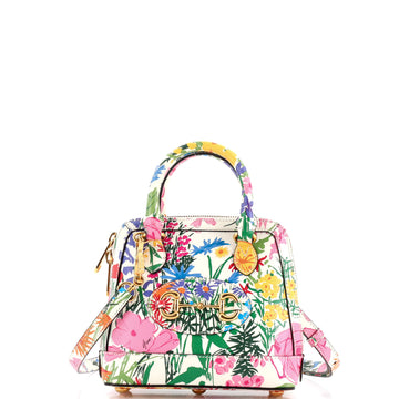 Gucci x Ken Scott Horsebit 1955 Top Handle Bag Printed Leather Mini