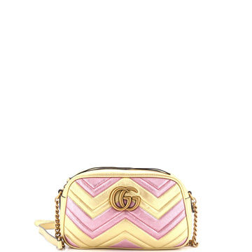 Gucci GG Marmont Shoulder Bag Matelasse Leather Small