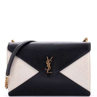 Saint Laurent Gaby Chain Shoulder Bag Quilted Leather