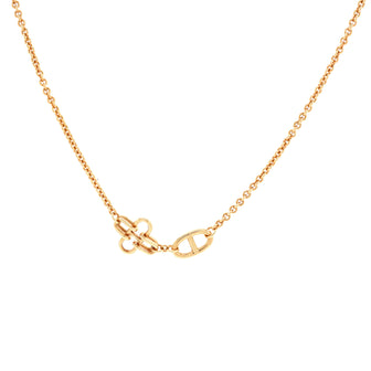Hermes Ronde Chaine D'Ancre Necklace 18K Rose Gold