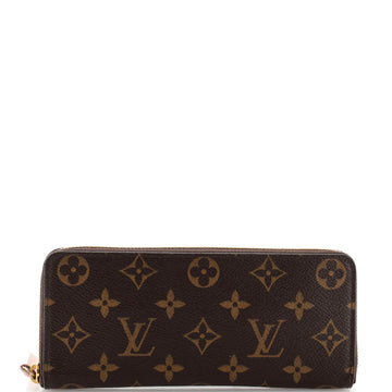 Louis Vuitton Clemence Wallet Monogram Canvas