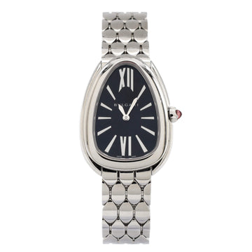 Bvlgari Serpenti Seduttori Quartz Watch Stainless Steel 25