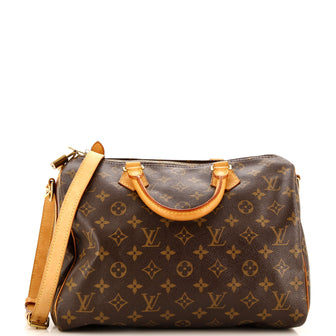 Louis Vuitton Speedy Bandouliere Bag Monogram Canvas 30