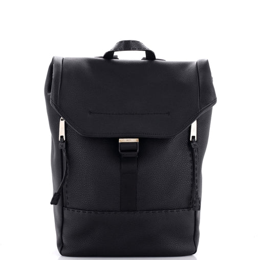 FENDI Selleria Line backpack bag Backpack Leather Fendi Selleria Line Leather Backpack Black ref.1720161  main image 4