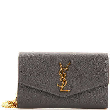 Saint Laurent Uptown Chain Wallet Leather