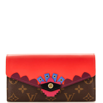 Louis Vuitton Sarah Wallet Limited Edition Totem Monogram Canvas