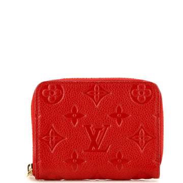 Louis Vuitton Zippy Coin Purse Monogram Empreinte Leather