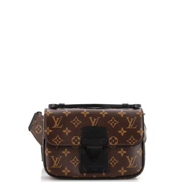 Louis Vuitton S Lock Sling Bag Macassar Monogram Canvas