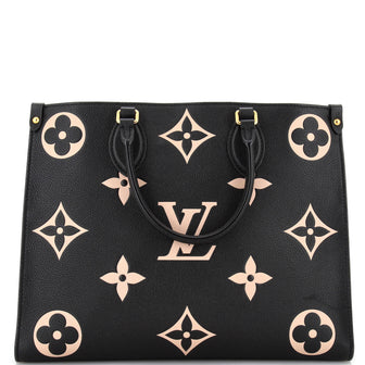 Louis Vuitton OnTheGo Tote Bicolor Monogram Empreinte Giant MM