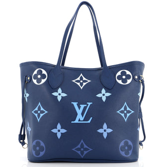 Louis Vuitton Neverfull NM Tote Degrade Monogram Empreinte Giant MM