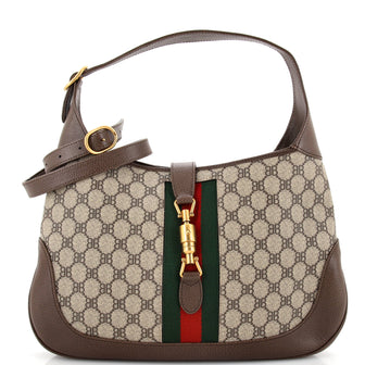 Balenciaga x Gucci The Hacker Project Jackie 1961 Hobo BB Coated Canvas Medium