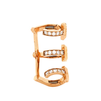 Tiffany & Co. T1 Ear Cuff Earrings 18K Rose Gold with Diamonds