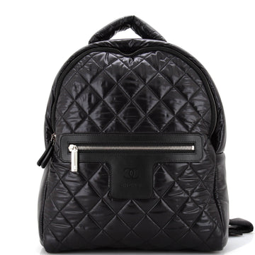 Chanel Coco Cocoon Backpack Quilted Nylon Large