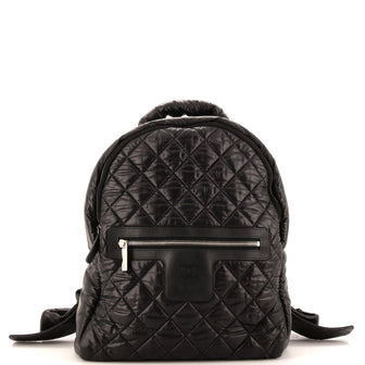 Chanel Coco Cocoon Backpack Quilted Nylon Large