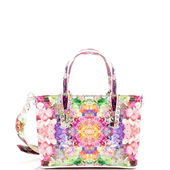 Christian Louboutin Cabata East West Tote Printed Patent Mini