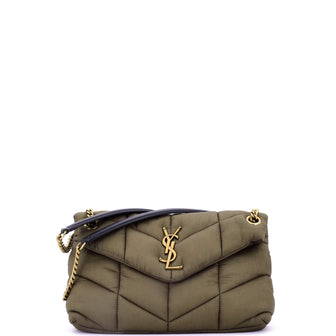 Loulou Puffer Shoulder Bag Quilted Nylon Small