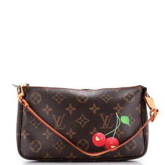 Louis Vuitton Pochette Accessoires Limited Edition Monogram Cerises