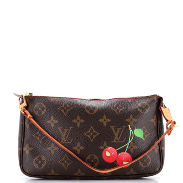 Louis Vuitton Pochette Accessoires Limited Edition Monogram Cerises