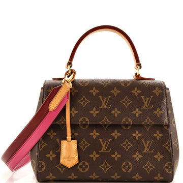Louis Vuitton Cluny Top Handle Bag Monogram Canvas BB