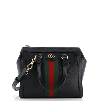 Gucci Ophidia Top Handle Tote Leather Small