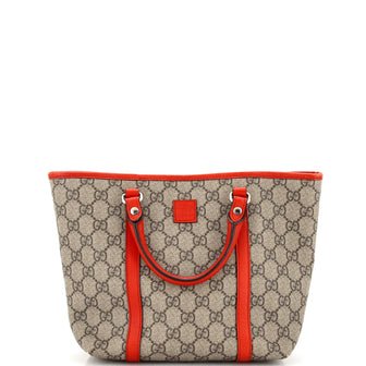 Gucci Kid's Tote GG Coated Canvas