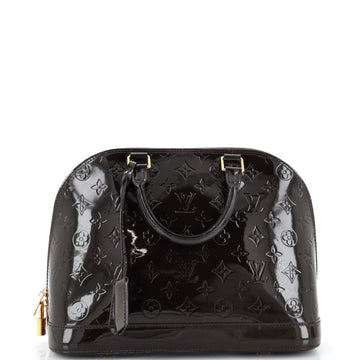 Louis Vuitton Alma Handbag Monogram Vernis PM