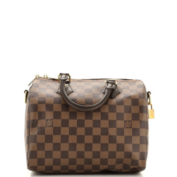 Louis Vuitton Speedy Bandouliere Bag Damier 25