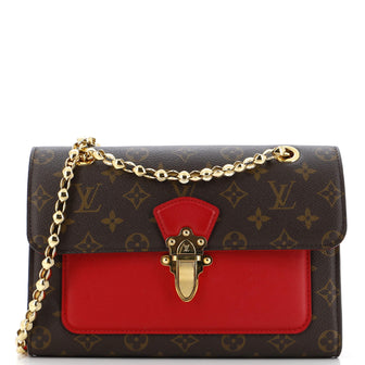 Louis Vuitton Victoire Handbag Monogram Canvas and Leather
