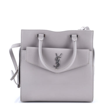 Saint Laurent Uptown Tote Leather Small