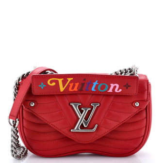 Louis Vuitton New Wave Chain Bag Quilted Leather PM