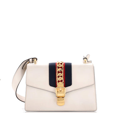 Gucci Sylvie Shoulder Bag Leather Small
