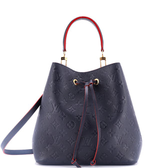 Louis Vuitton NeoNoe Handbag Monogram Empreinte Leather MM
