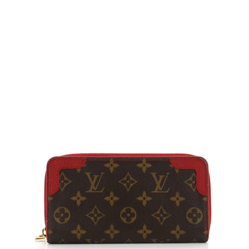 Louis Vuitton Retiro Zippy Wallet Monogram Canvas