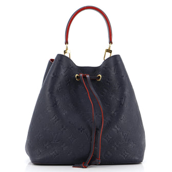 Louis Vuitton NeoNoe Handbag Monogram Empreinte Leather MM