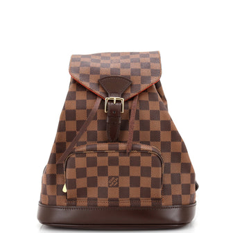 Louis Vuitton Vintage Montsouris Backpack Damier MM