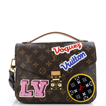 Louis Vuitton Pochette Metis Limited Edition Patches Monogram Canvas