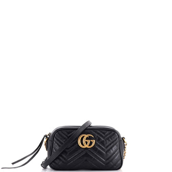Gucci GG Marmont Shoulder Bag Matelasse Leather Small