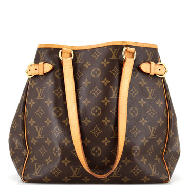 Louis Vuitton Batignolles Handbag Monogram Canvas Vertical