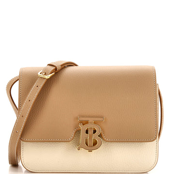 Burberry TB Flap Bag Leather Small