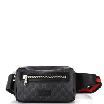 Gucci Soft Zip Belt Bag GG Coated Canvas Small