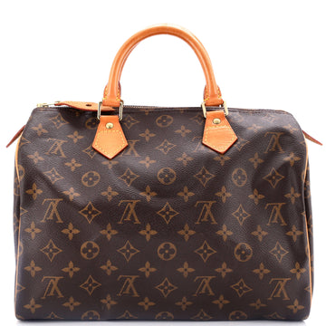 Louis Vuitton Speedy Handbag Monogram Canvas 30