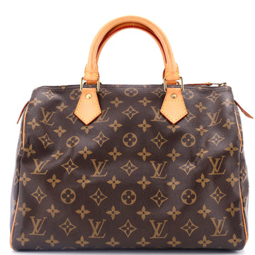 Louis Vuitton Speedy Handbag Monogram Canvas 30