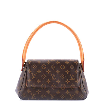 Louis Vuitton Looping Handbag Monogram Canvas Mini