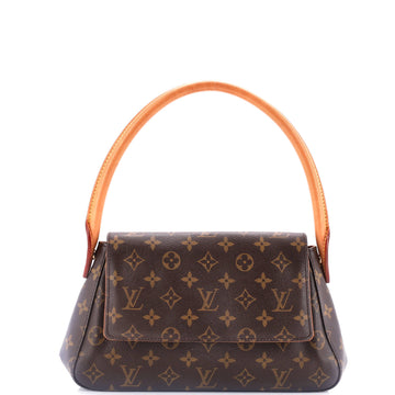Louis Vuitton Looping Handbag Monogram Canvas Mini