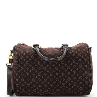 Louis Vuitton Speedy Bandouliere Bag Mini Lin 30