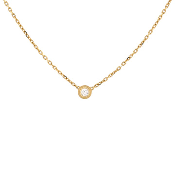 Cartier Cartier D'Amour Pendant Necklace 18K Yellow Gold and Diamond XS