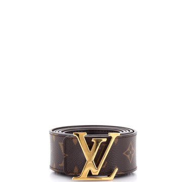Louis Vuitton LV Initiales Reversible Belt Monogram Canvas and Leather Wide