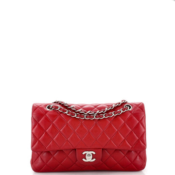 Chanel Vintage Classic Double Flap Bag Quilted Caviar Medium